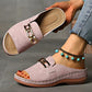 👡Ny 50% rabatt 💖✨Ortopediska sandaler med guldspänne