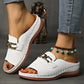 👡Ny 50% rabatt 💖✨Ortopediska sandaler med guldspänne