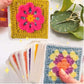 Kortleken Granny Square för virkning – 50 mönster att mixa och matcha