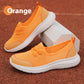 Andningsbara slip-on damskor med platta sulor