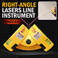 Rättvinklig laserlinjeinstrument