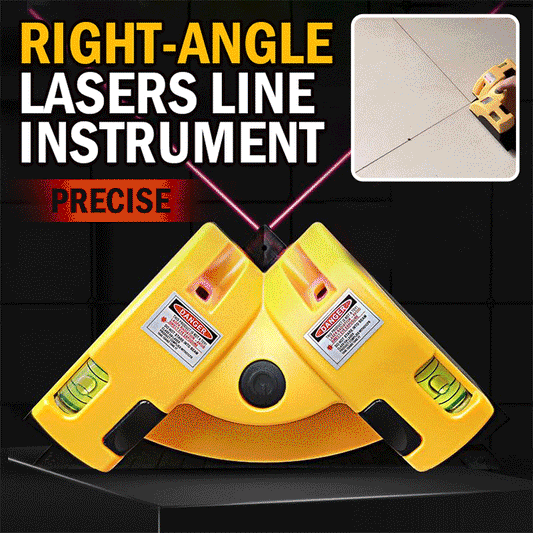 Rättvinklig laserlinjeinstrument