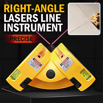 Rättvinklig laserlinjeinstrument