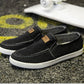 Casual slip-on-skor i canvas för herr