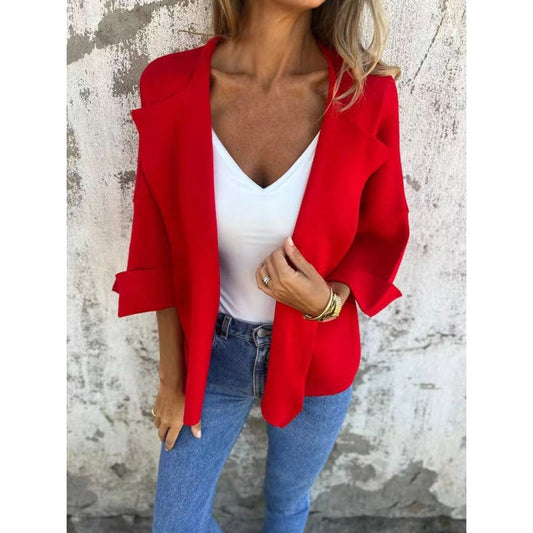 Chic damrock med revers