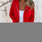 🥰Säsongserbjudande till superlågt pris🥰Sofistikerad mode långärmad zip-up hoodie