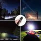 LED-uppladdningsbar ficklampa 90000 höga lumen