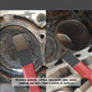 Motorcylinderhuvudpackningsskrapa, 2-delars set