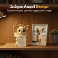 Delikat miniatyr virkade hundhögskolor