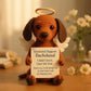 Delikat miniatyr virkade hundhögskolor