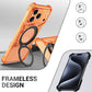 Ramfritt telefonfodral med ringstativ för iPhone