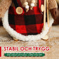 Mjuk plyschfigur: Stående Cozy Julren