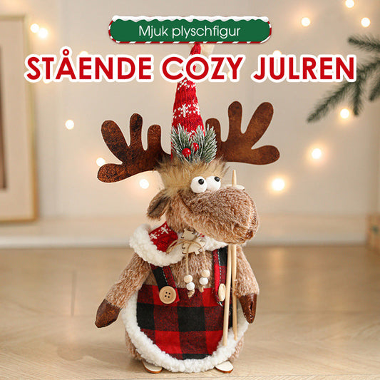 Mjuk plyschfigur: Stående Cozy Julren