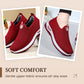 Kvinnors mysiga tjocka varma slip-on-skor