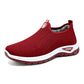 Kvinnors mysiga tjocka varma slip-on-skor