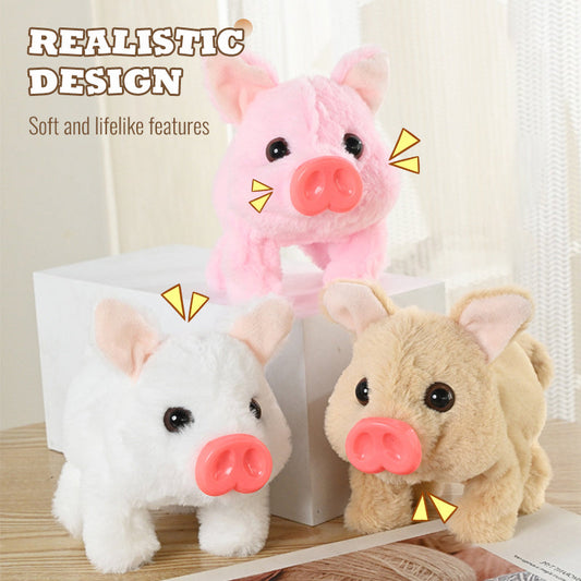 Electric Pig Plush Realistic Toy