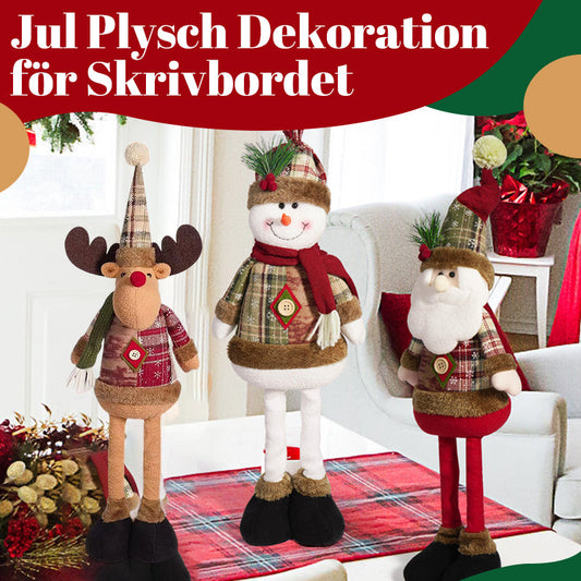 Jul Plysch Dekoration för Skrivbordet