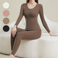🍂Höstkampanj 50%💕Women's Thermal Underwear Set med hylla behå