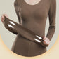 🍂Höstkampanj 50%💕Women's Thermal Underwear Set med hylla behå