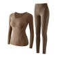 🍂Höstkampanj 50%💕Women's Thermal Underwear Set med hylla behå