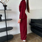 Mysig varm jumpsuit med dragkedja fram