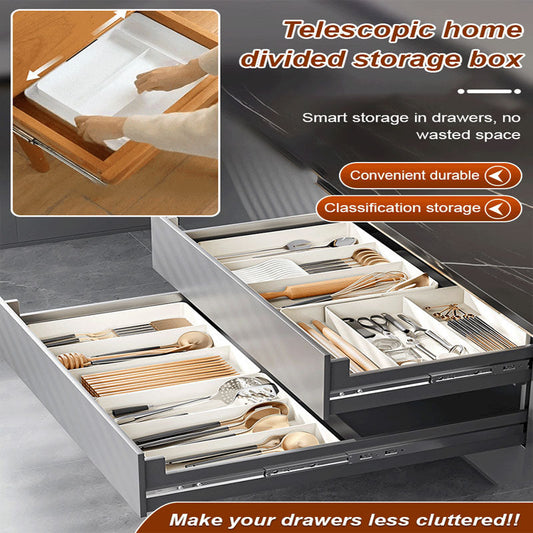 🎁Het försäljning 50 % RABATT⏳Expanderbar hushållsfördelare för köket