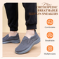 👟 50% RABATT NU! ✨ Ortopediska Andningsbara Slip-On-Sneakers för Män - Stödjer Sulgång med Minnesskuminsatser för Bekväm Heltidsanvändning 🏃‍♂️💨
