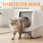Lucka med Hårfilter för Kattlåda