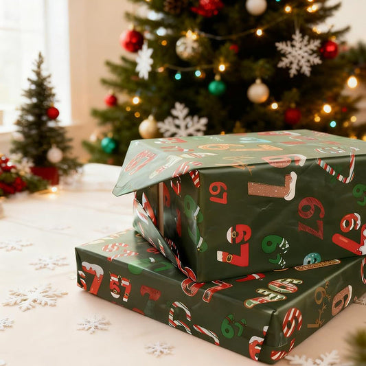 🎁Julklappsinslagning – Slå in dina presenter i viral julglädje 🎄