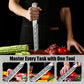 Multifunktionell Full-Tang kniv med slida