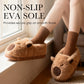 🐾 50 % rabatt – Halkskyddade tofflor Capybara: mjukt foder, EVA-sula och vintervärme! 🧸