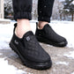 Värmande slip-on skor med lurvigt foder