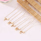 🔥KÖP 1 FÅ 1 GRATIS!!🔥Tiny Initial Halsband Golden Heart Letter A-Z💖