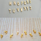 🔥KÖP 1 FÅ 1 GRATIS!!🔥Tiny Initial Halsband Golden Heart Letter A-Z💖