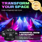 🔈✨Nu 50 % rabatt – Under en begränsad tid! ⏰LED-stämningsbelysning med flera strålar