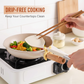 🥘 KÖP 2, FÅ 1 GRATIS! 🎉 6-i-1 silikonkokhandtag & redskapshållare – Värmetålig, platsbesparande & lätt att rengöra 📦