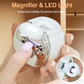 🔥Elektrisk nagelklippare med lampa