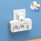 ⏰ Endast nu 49% rabatt!⏰Smart grenuttag med USB-portar🔌⚡