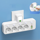 ⏰ Endast nu 49% rabatt!⏰Smart grenuttag med USB-portar🔌⚡