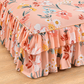 🛏️ 50% RABATT! 🎀 3-delat Volangsängkjol – Elegant Design, Fullständigt Skydd & Universell Passform 🛌