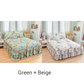 🛏️ 50% RABATT! 🎀 3-delat Volangsängkjol – Elegant Design, Fullständigt Skydd & Universell Passform 🛌