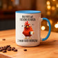 Grumpy Chicken "Good Morning" Sarkastisk mugg