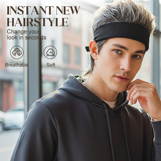 🧢 60% RABATT! 🎤 Unisex hiphop-perukhatt – Grunge-stil, mjuk och bekväm & perfekt för fester och kostymer ✨
