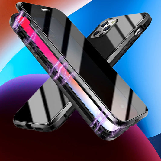 Dubbelsidigt Härdat Glas Helt Skyddande Telefonfodral