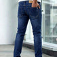 Moderna slim fit stretchjeans för herr
