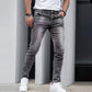 Moderna slim fit stretchjeans för herr