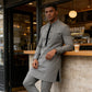 👔 50% RABATT! 🔥 Herr Modern Mandarin Krage Tunika & Byxor Set – Elegant Design, Bekväm Passform & Perfekt För Festliga Tillfällen 🎩