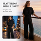 Elegant jumpsuit för dam med halvlång ärm och hög krage