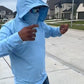 Hoodie för Herr – Lätt, Snabbtorkande och med UV-skydd