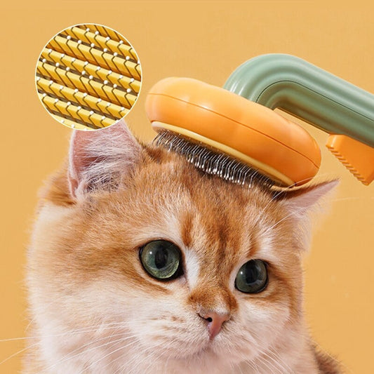 Pet Combing Hair Cleaning Brush